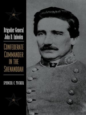 cover image of Brigadier General John D. Imboden